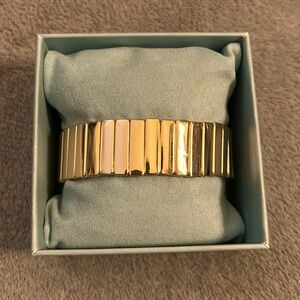 House of Harlow 1960 gold stretch bracelet